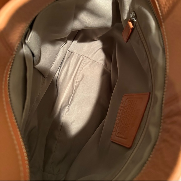 Coach Tangerine Pebbled Leather Duffle. Style F15064. (2010) - Picture 9 of 11